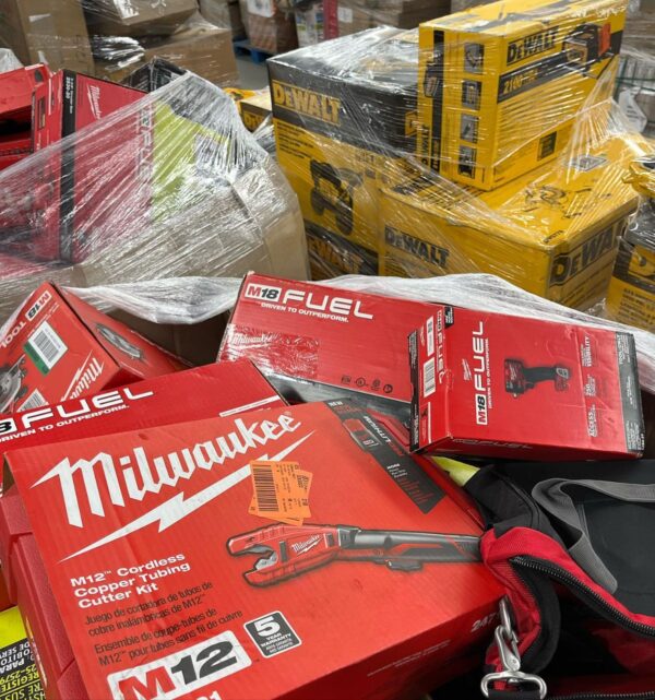 DEWALT & MILWAUKEE PALLETS